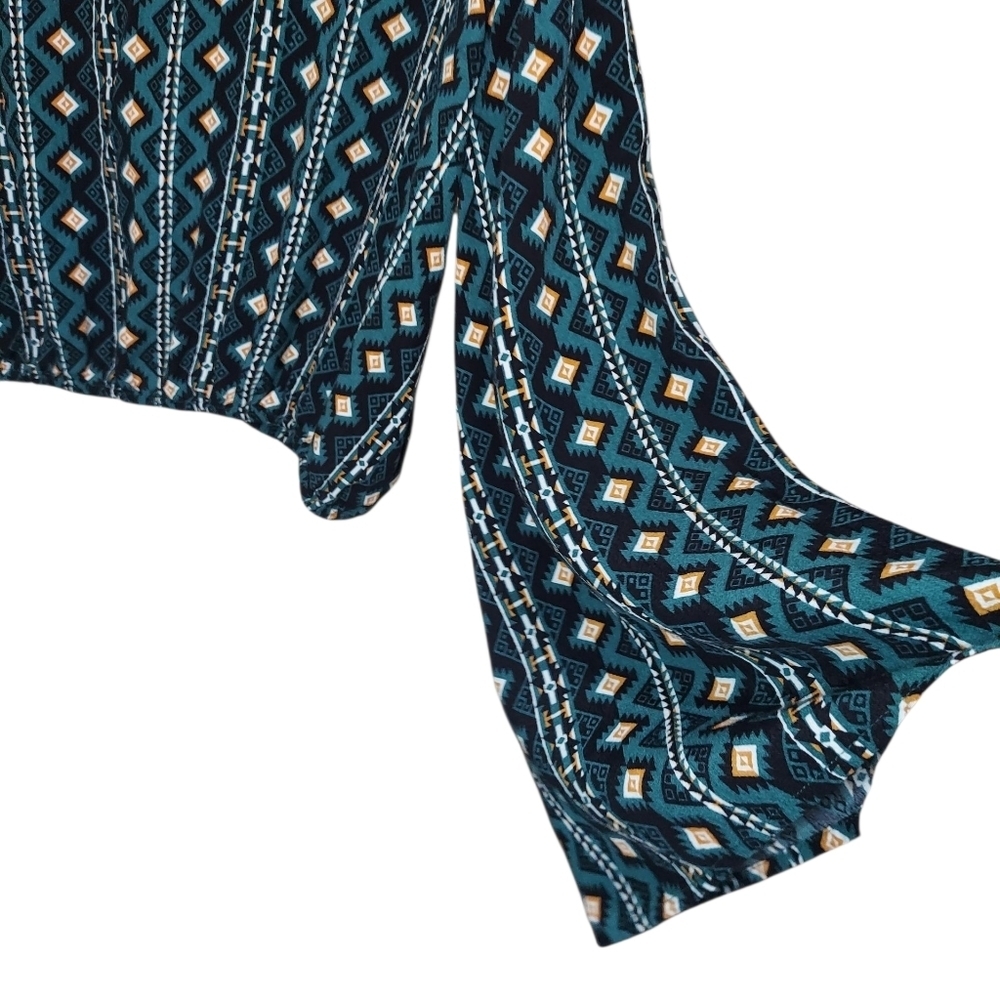 EUC Wrangler Retro Western Aztec Top - Picture 5 of 6